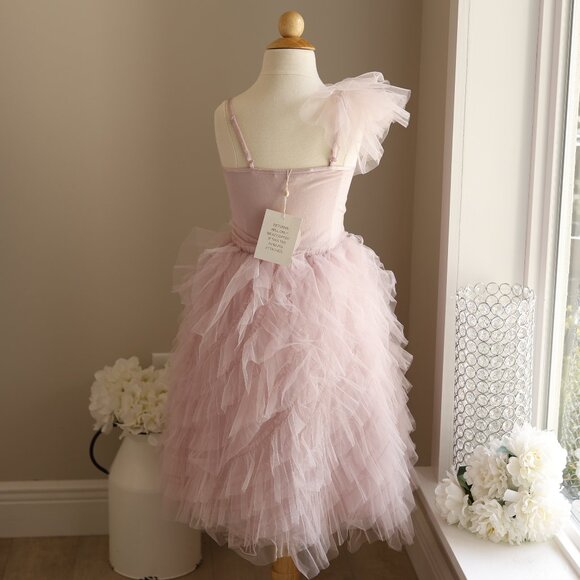 Tutu Du Monde Lilac Tulle Dress Gala Tutu Violite Flower Girl Party Portrait New - Picture 6 of 6